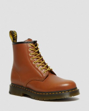 Dr Doc Martens 1460 DM's Wintergrip Cuero Encaje Up Boots (Blizzard Wp) Tan | GC11-N0QI