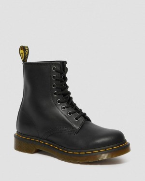 Dr Doc Martens 1460 - Nappa Cuero Encaje Up Boots (Nappa Cuero) Negros | XI30-X1QQ