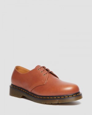 Dr Doc Martens 1461 Carrara Cuero Oxford Shoes (Carrara) Saddle Tan | ZF22-C7BZ