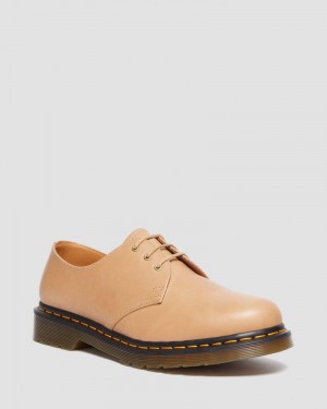 Dr Doc Martens 1461 Carrara Cuero Oxford Shoes (Carrara) Beige | FM01-P6LR