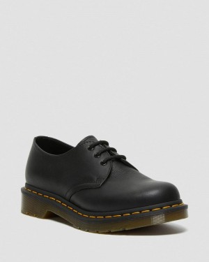 Dr Doc Martens 1461 - Virginia Cuero Oxford Shoes (Virginia) Negros | LK03-V4AJ