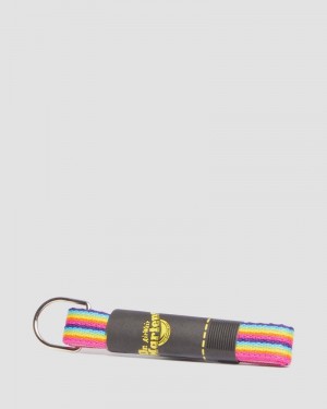 Dr Doc Martens 26 Inch Planos Rainbow Shoe Laces (3-Eye) (Polyester) Rainbow | WI17-Q5TM