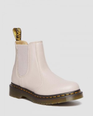 Dr Doc Martens 2976 - Cuero Chelsea Boots (Virginia) Vintage Taupe | HJ71-D7UK