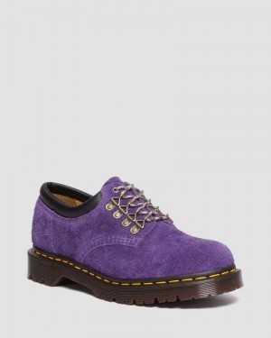 Dr Doc Martens 8053 Ben Gamuza Casuales Shoes (Long Napped Gamuza) Morados | XW15-B5FF