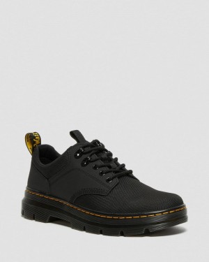 Dr Doc Martens Reeder Utility Shoes Negros | KM21-P5AM