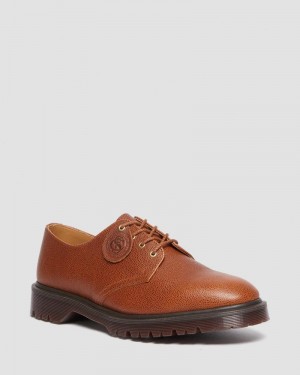 Dr Doc Martens Smiths Westminster Cuero Vestido Shoes (Westminster) Whiskey | XO42-W9LM