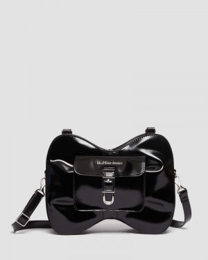 Dr Doc Martens Vegan Bow Bag (Oxford) Negros | RU63-E2OG