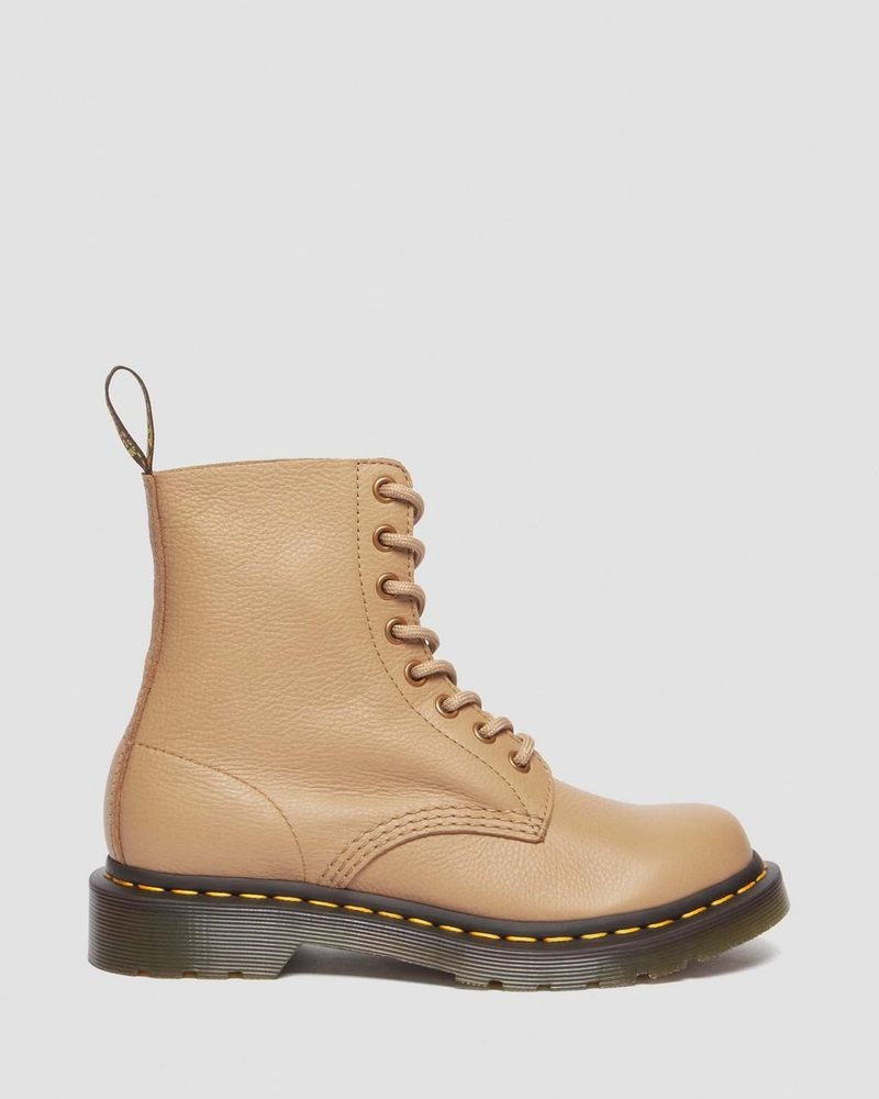 Dr Doc Martens 1460 - Pascal Virginia Cuero Boots (Virginia) Savannah Tan | FD11-P0LC