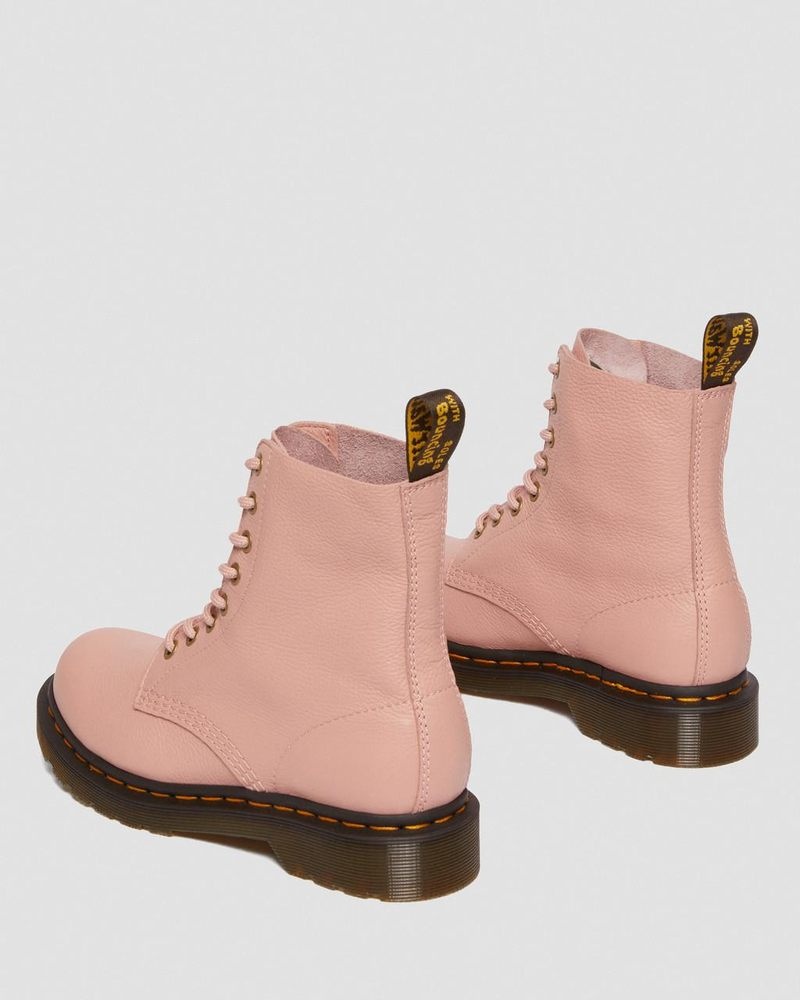 Dr Doc Martens 1460 - Pascal Virginia Cuero Boots (Virginia) Beige | CH09-L2NV