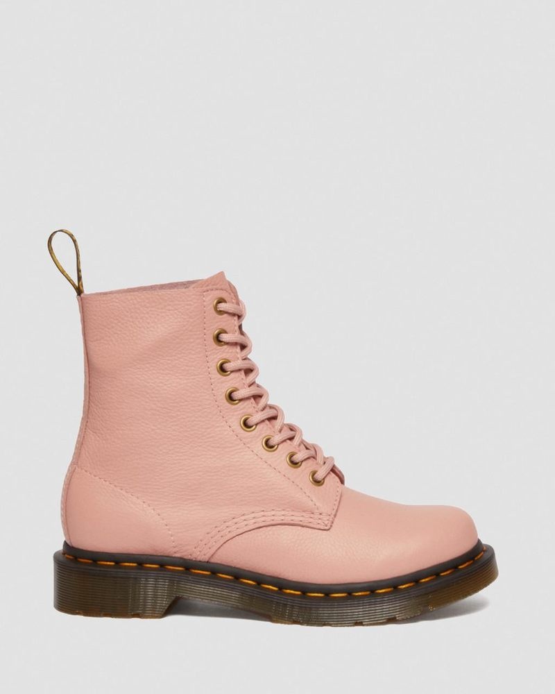 Dr Doc Martens 1460 - Pascal Virginia Cuero Boots (Virginia) Beige | CH09-L2NV