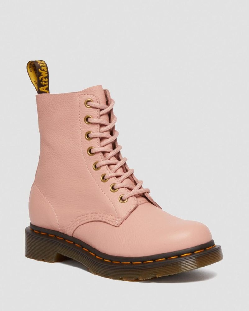 Dr Doc Martens 1460 - Pascal Virginia Cuero Boots (Virginia) Beige | CH09-L2NV