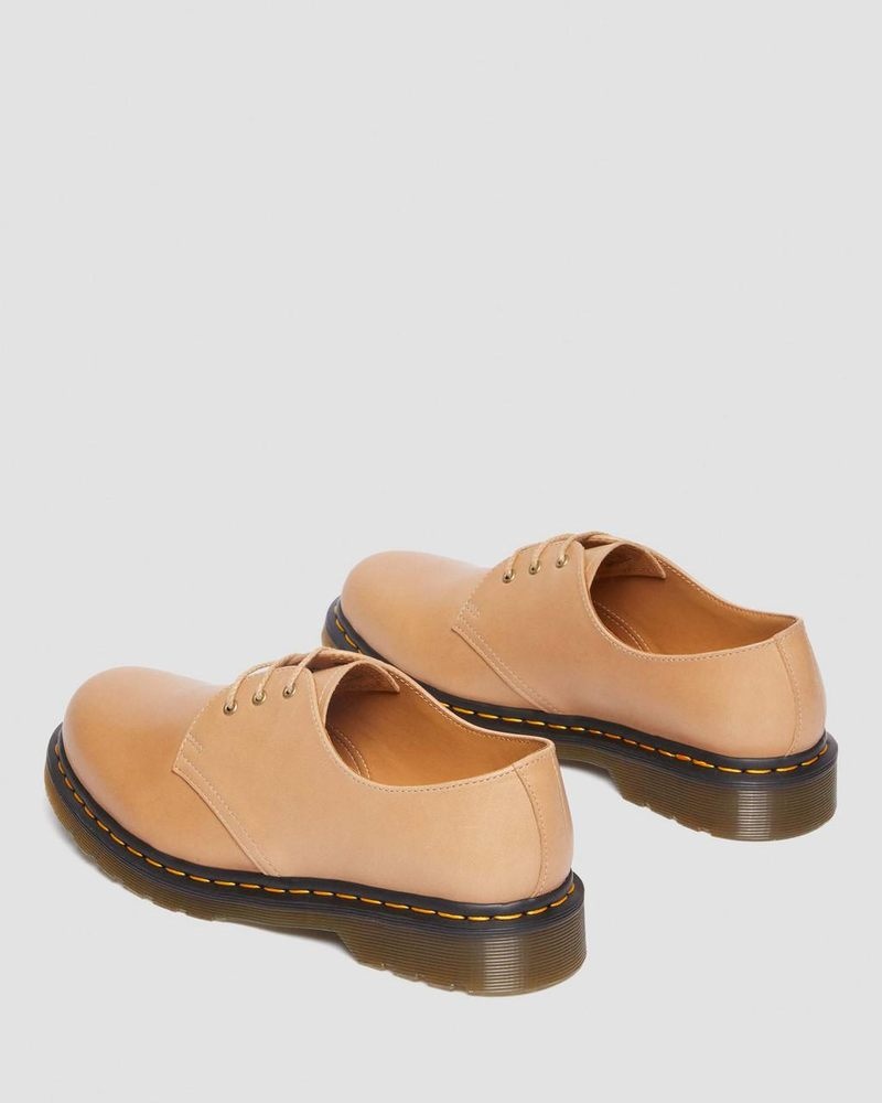 Dr Doc Martens 1461 Carrara Cuero Oxford Shoes (Carrara) Beige | QU86-G7IC