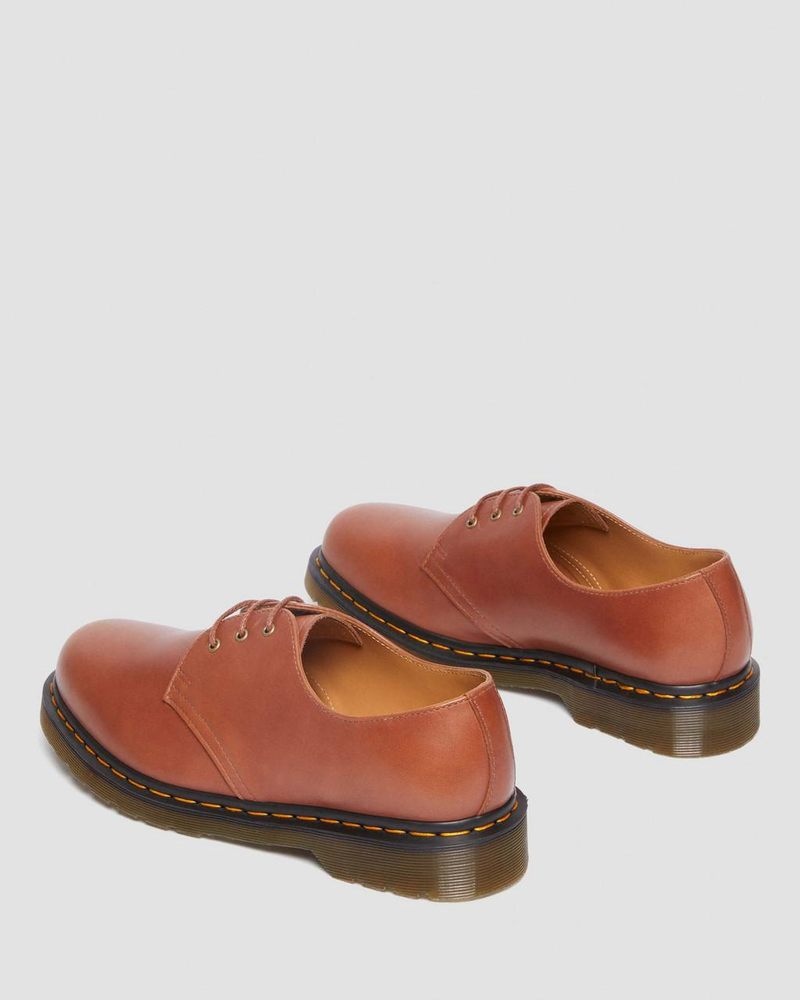 Dr Doc Martens 1461 Carrara Cuero Oxford Shoes (Carrara) Saddle Tan | HH82-A2LF