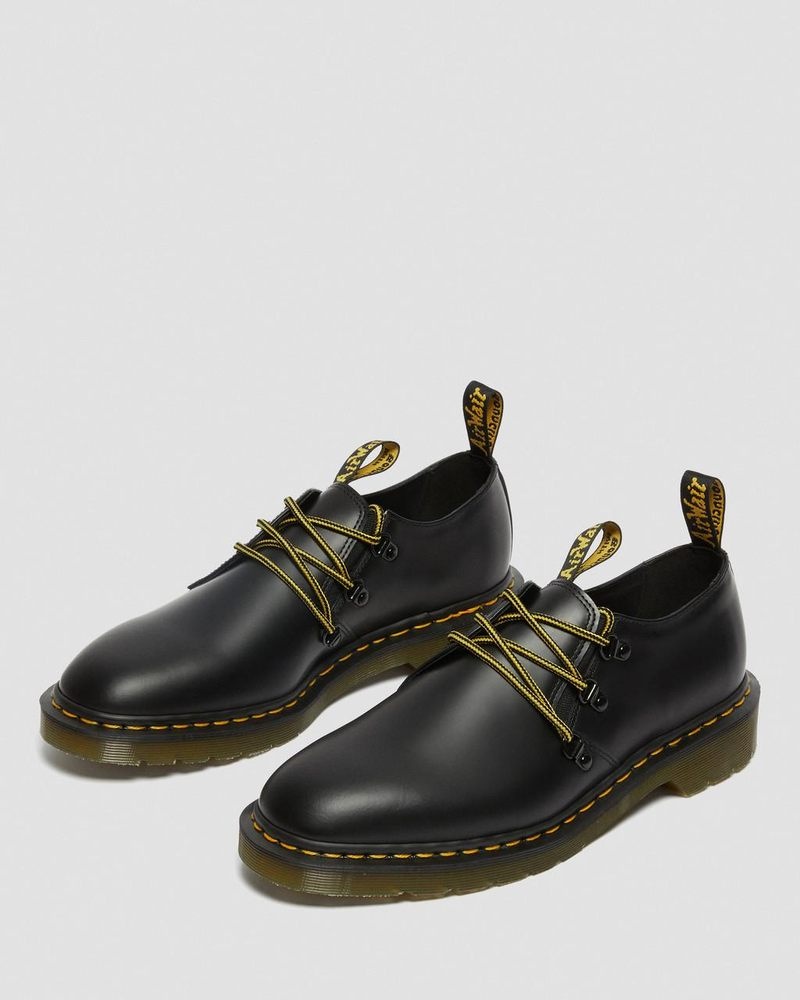 Dr Doc Martens 1461 Engineered Garments Cuero Oxford Shoes (Smooth Cuero) Negros | IJ71-T2IJ