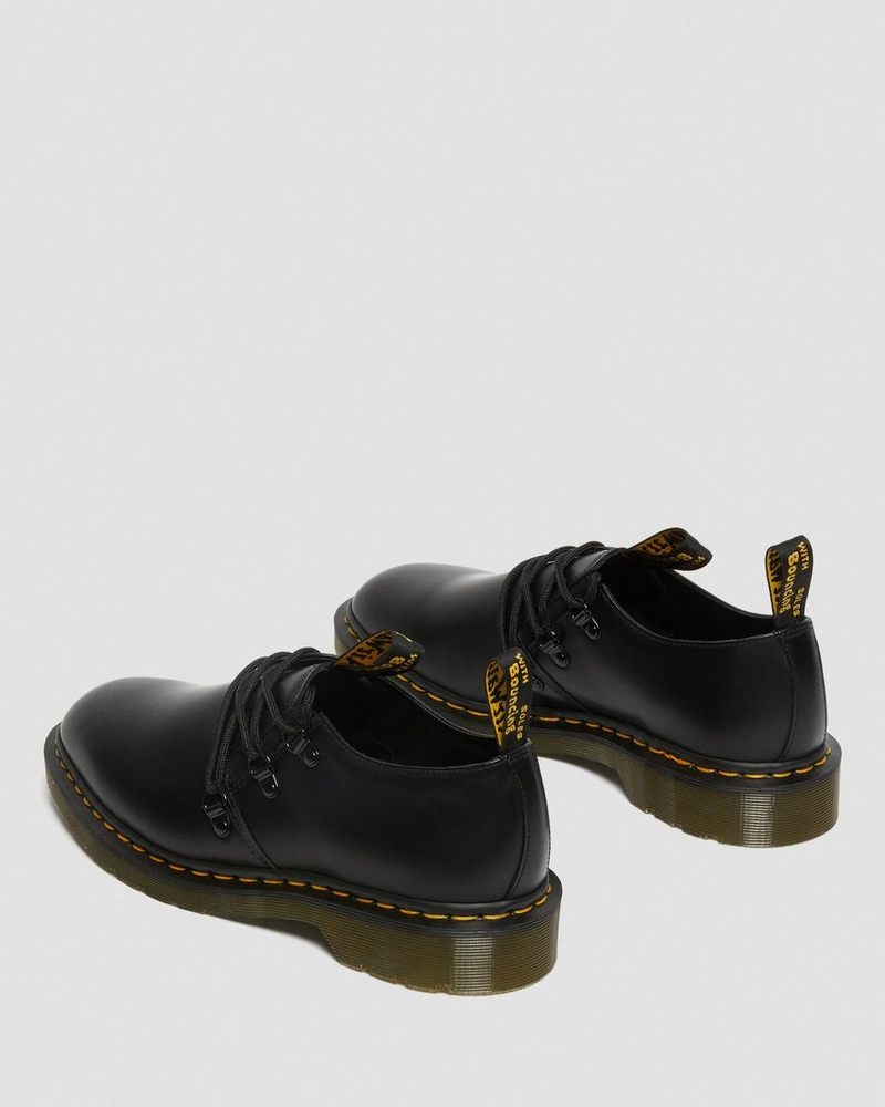 Dr Doc Martens 1461 Engineered Garments Cuero Oxford Shoes (Smooth Cuero) Negros | IJ71-T2IJ