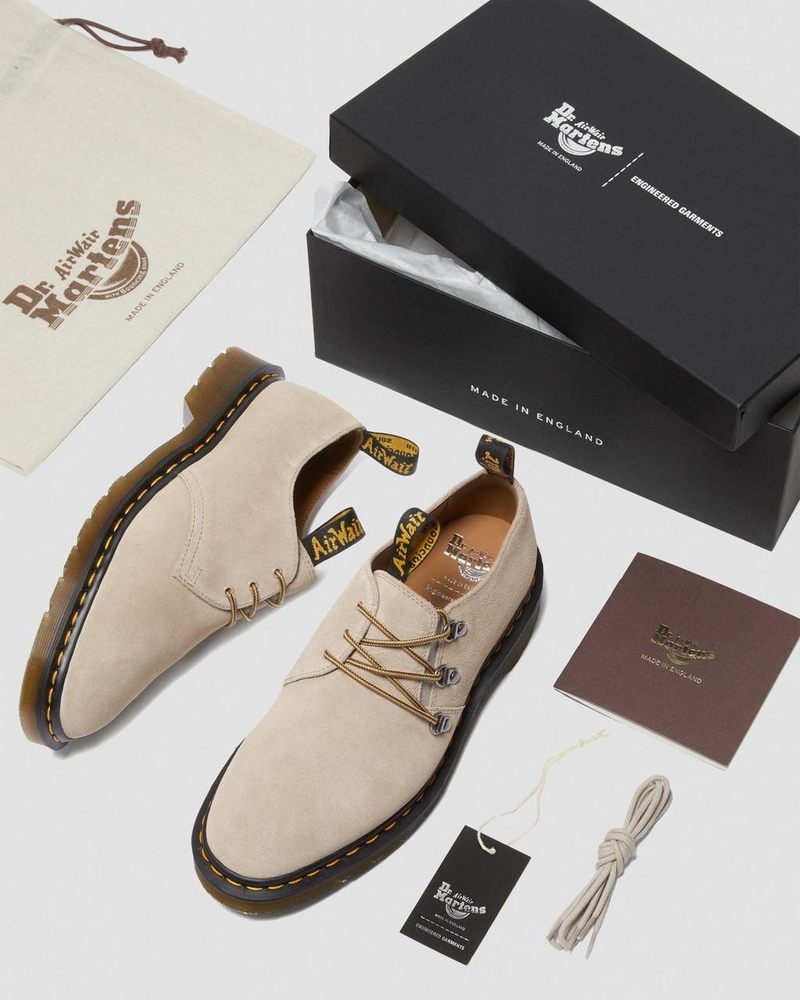 Dr Doc Martens 1461 Engineered Garments Gamuza Oxford Shoes (Gamuza) Milkshake | PR52-V8OT