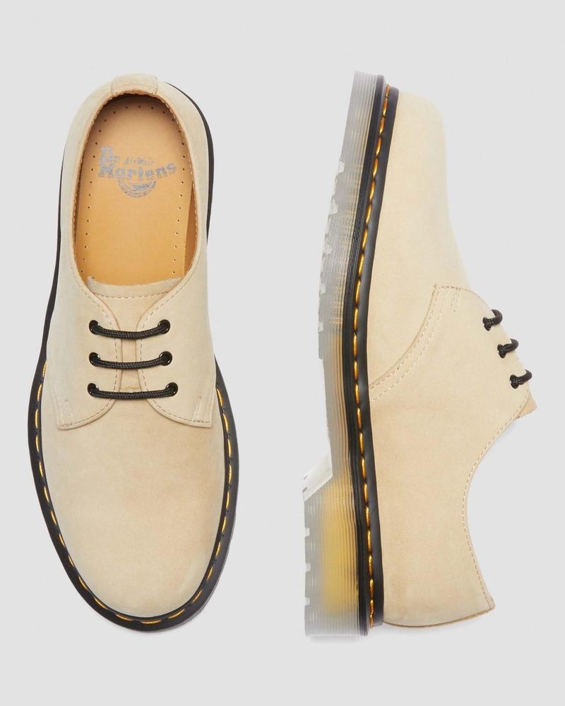 Dr Doc Martens 1461 Iced II Buttersoft Cuero Oxford Shoes (Buttersoft Wp) Azules | IF86-G7GP