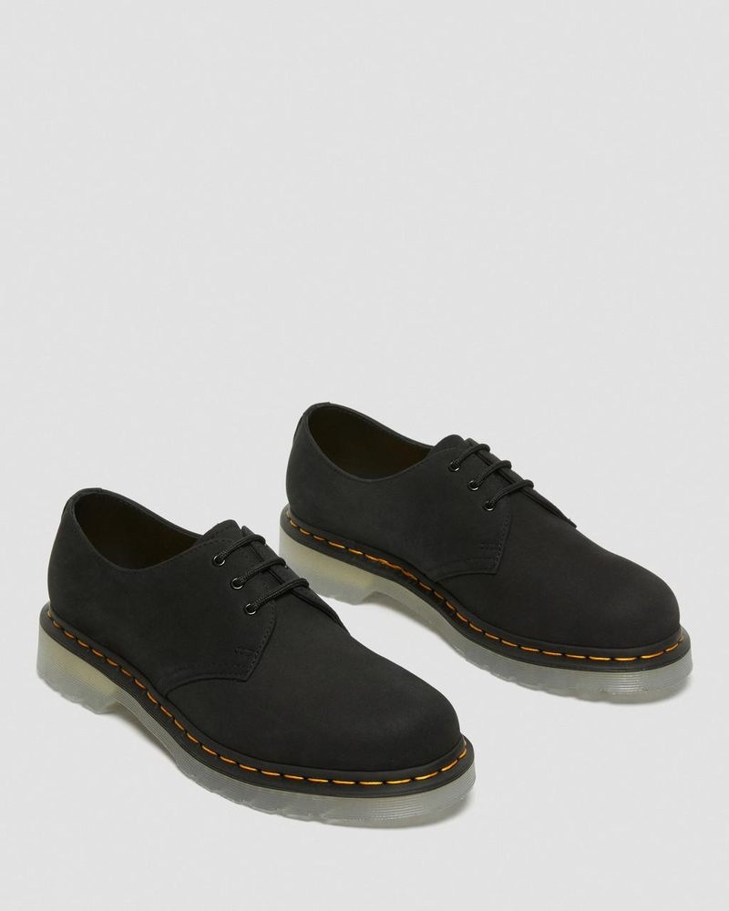 Dr Doc Martens 1461 Iced II Buttersoft Cuero Oxford Shoes (Buttersoft Wp) Negros | UQ54-H7QM