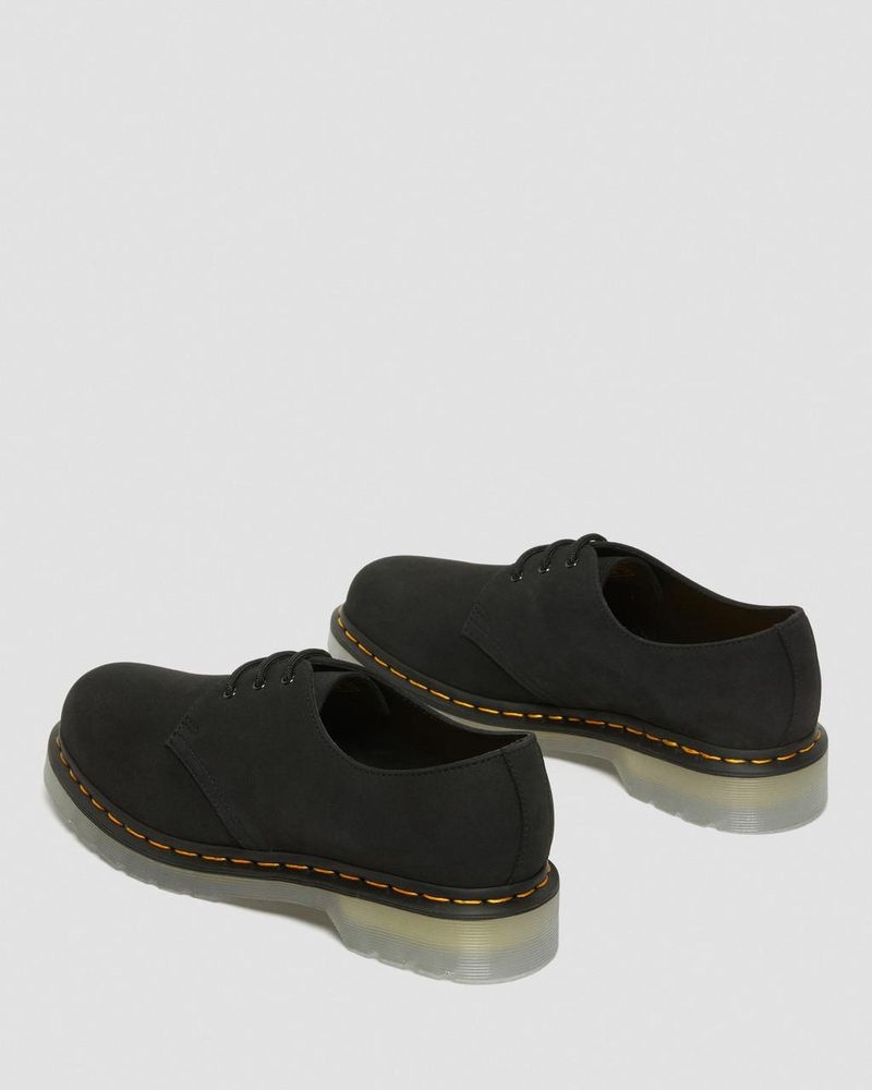 Dr Doc Martens 1461 Iced II Buttersoft Cuero Oxford Shoes (Buttersoft Wp) Negros | UQ54-H7QM