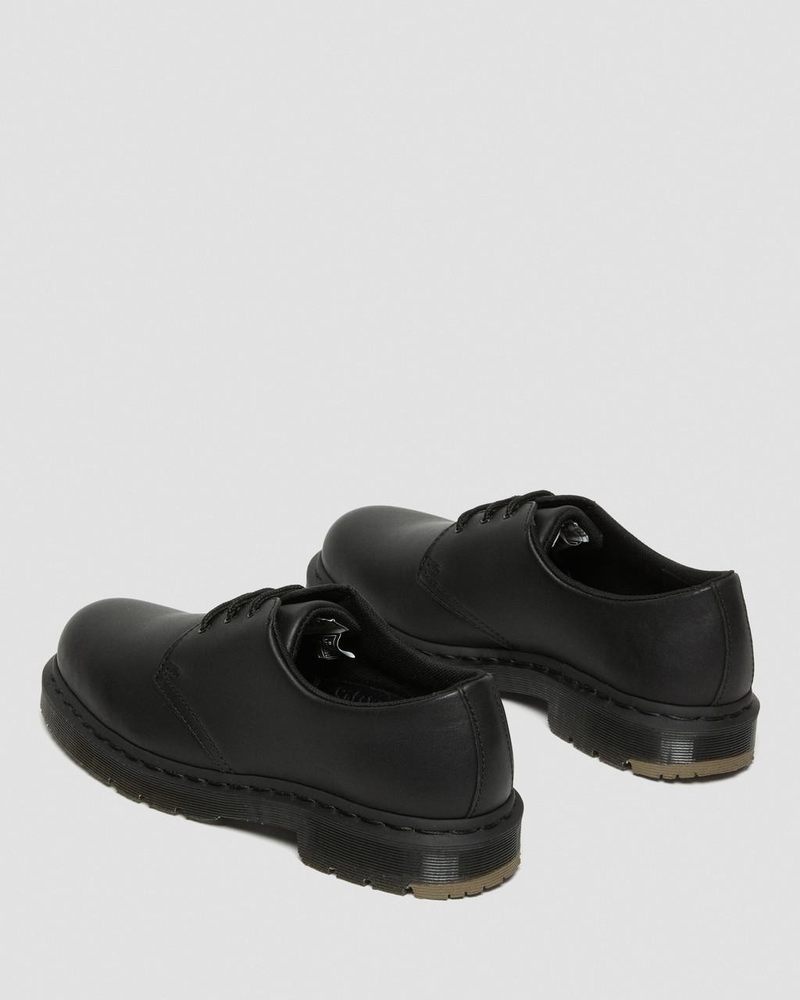 Dr Doc Martens 1461 Mono Slip Resistant Oxford Shoes (Industrial Full Grain) Negros | XT22-W7DC