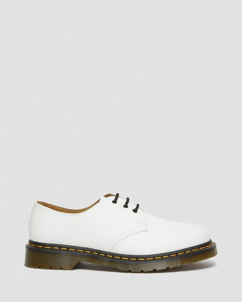 Dr Doc Martens 1461 Smooth Cuero Oxford Shoes (Smooth Cuero) Blancos | YM10-N2JW