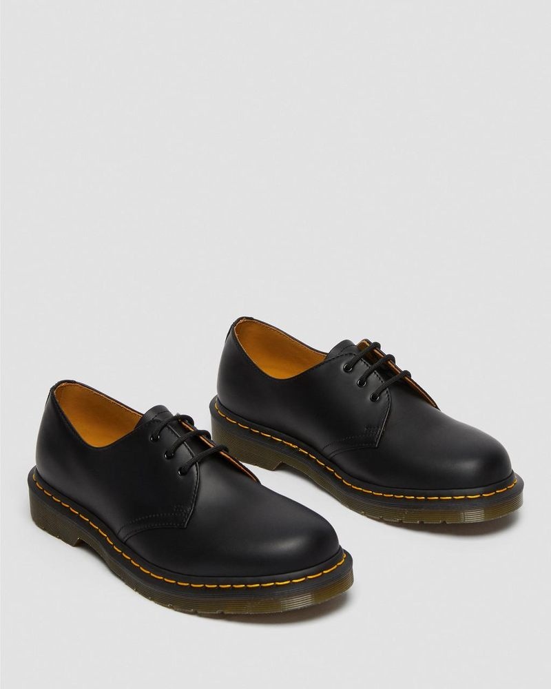 Dr Doc Martens 1461 Smooth Cuero Oxford Shoes (Smooth Cuero) Negros | KN34-N7WP