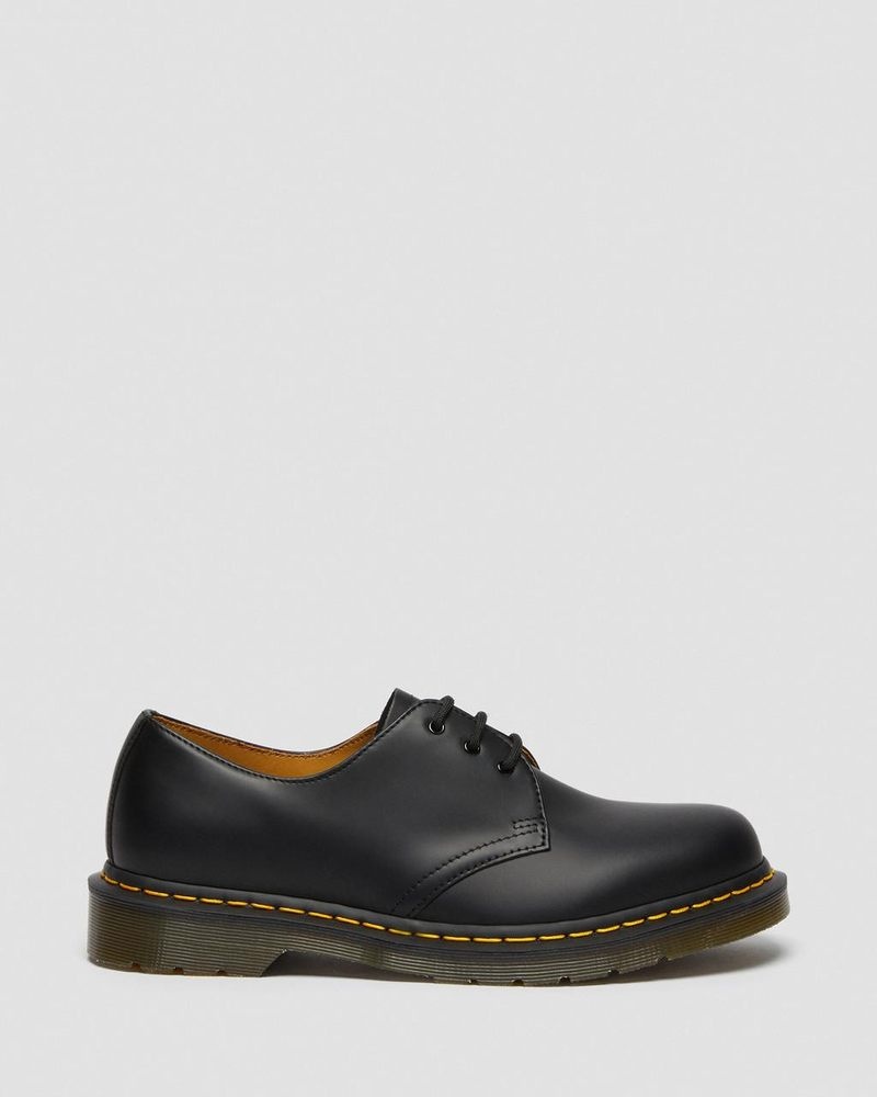 Dr Doc Martens 1461 Smooth Cuero Oxford Shoes (Smooth Cuero) Negros | KN34-N7WP