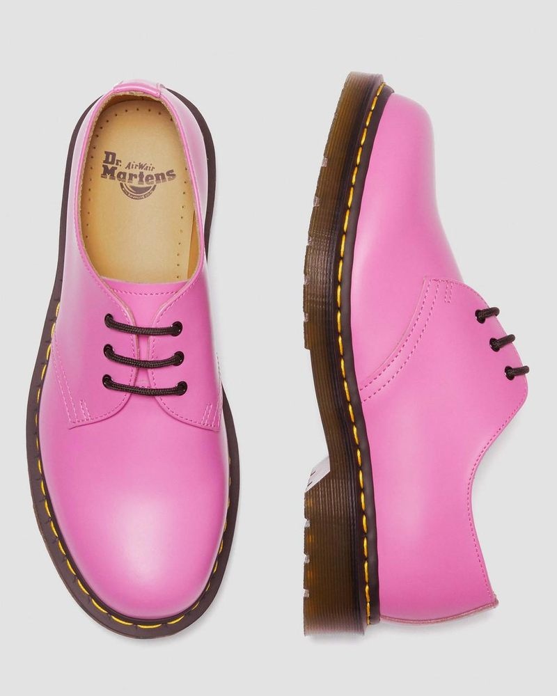 Dr Doc Martens 1461 Smooth Cuero Oxford Shoes (Smooth Cuero) Rosas | EE38-V2WS