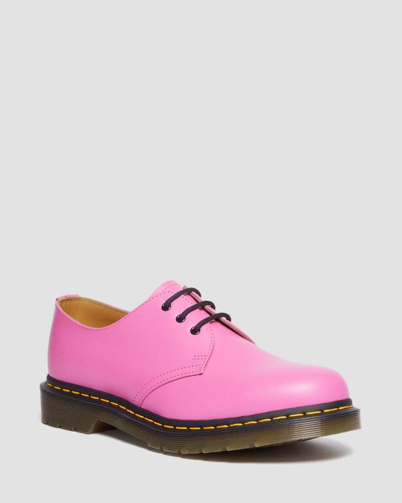 Dr Doc Martens 1461 Smooth Cuero Oxford Shoes (Smooth Cuero) Rosas | EE38-V2WS