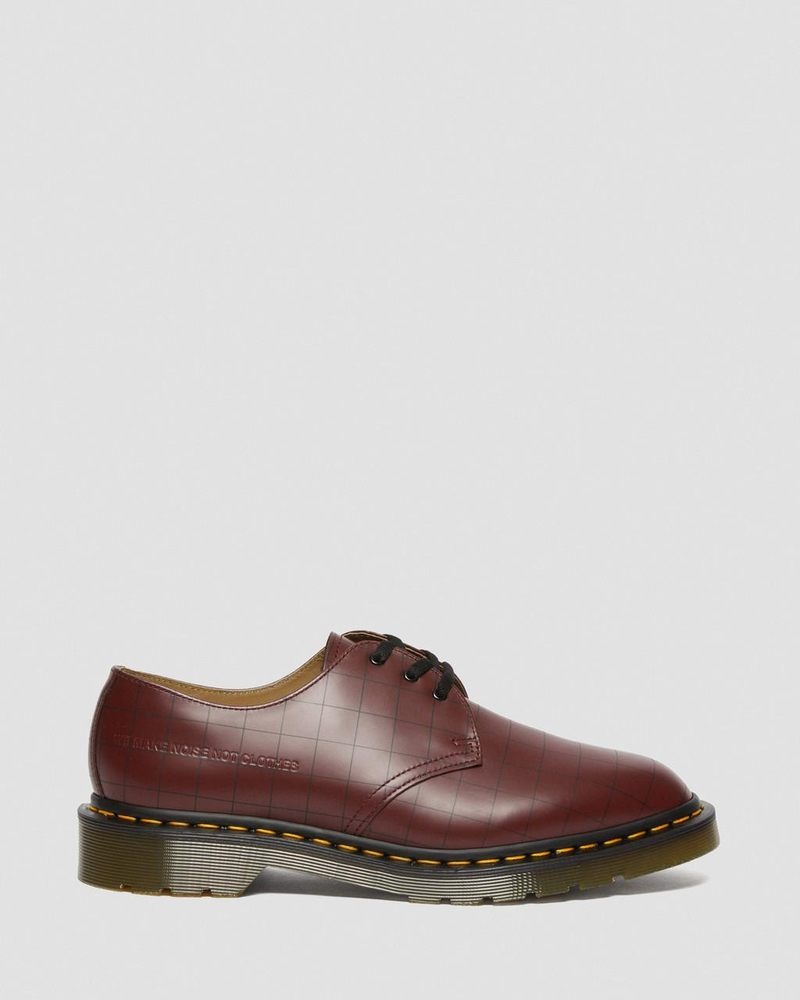 Dr Doc Martens 1461 Undercover Made in England Cuero Oxford Shoes (Smooth Cuero) Rojos | QS99-H3CT