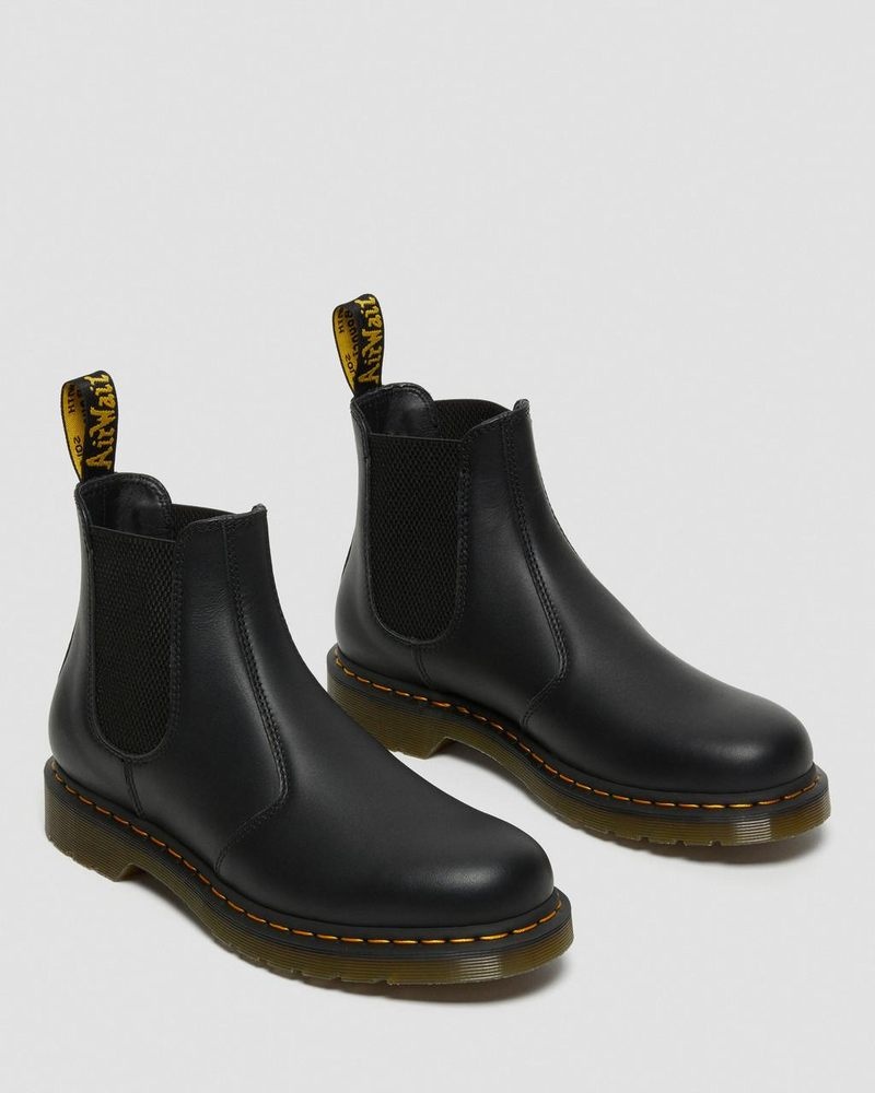 Dr Doc Martens 2976 Nappa Cuero Chelsea Boots (Nappa Cuero) Negros | WW76-K3YP