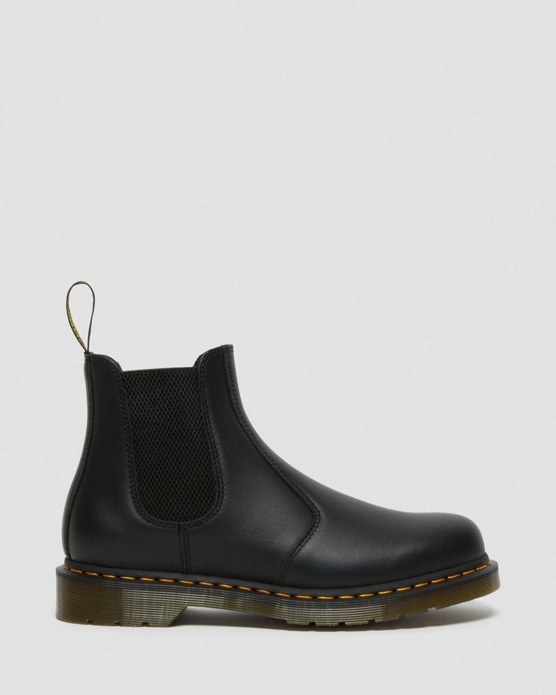 Dr Doc Martens 2976 Nappa Cuero Chelsea Boots (Nappa Cuero) Negros | WW76-K3YP