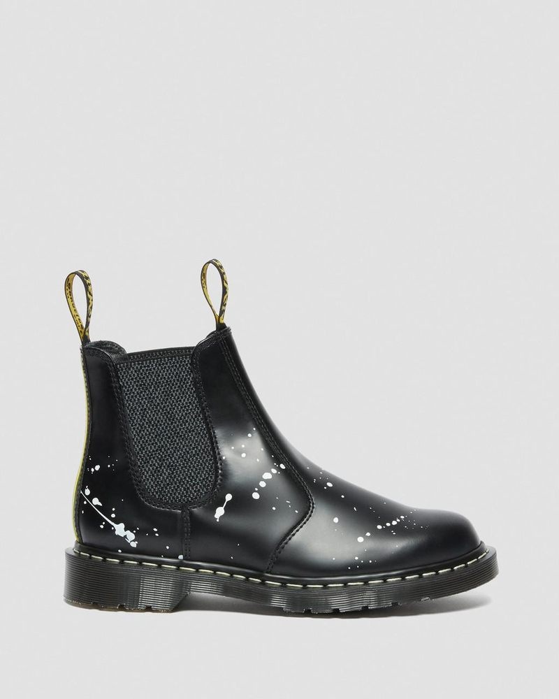 Dr Doc Martens 2976 Neighborhood Smooth Cuero Chelsea Boots (Smooth Cuero) Negros | JU00-G9BH