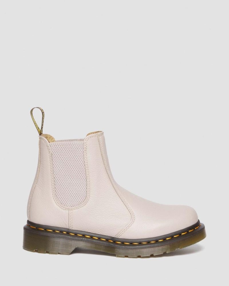 Dr Doc Martens 2976 - Cuero Chelsea Boots (Virginia) Vintage Taupe | HJ71-D7UK