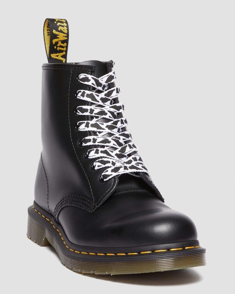 Dr Doc Martens 55 Inch Planos Shoe Laces (8-10 Eye) (Tetoron) Blancos | GT25-N3UE