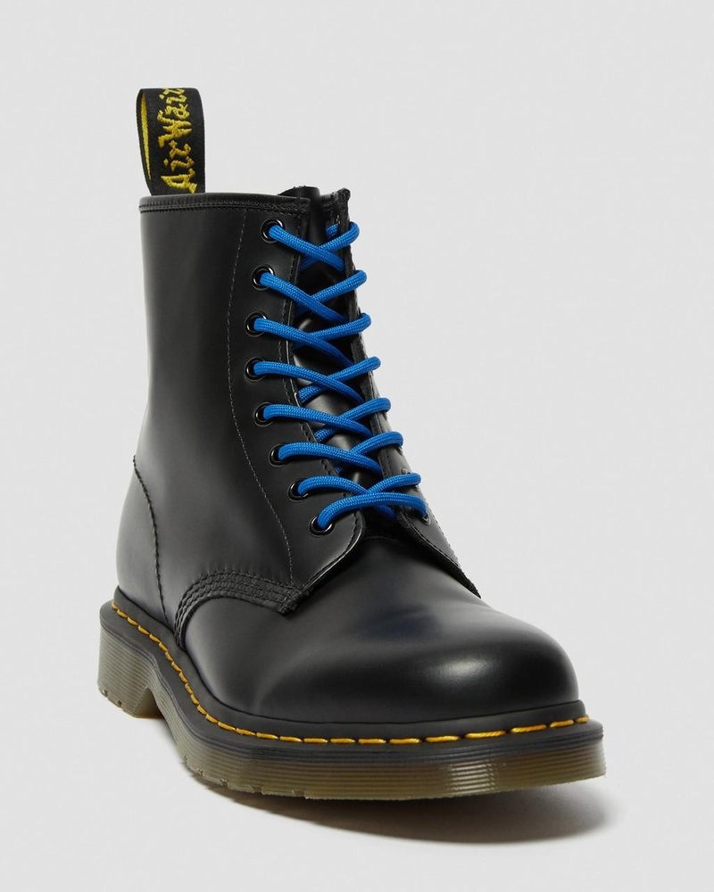 Dr Doc Martens 55 Inch Round Shoe Laces (8-10 Eye) (Polyester) Azules | US63-E7LH