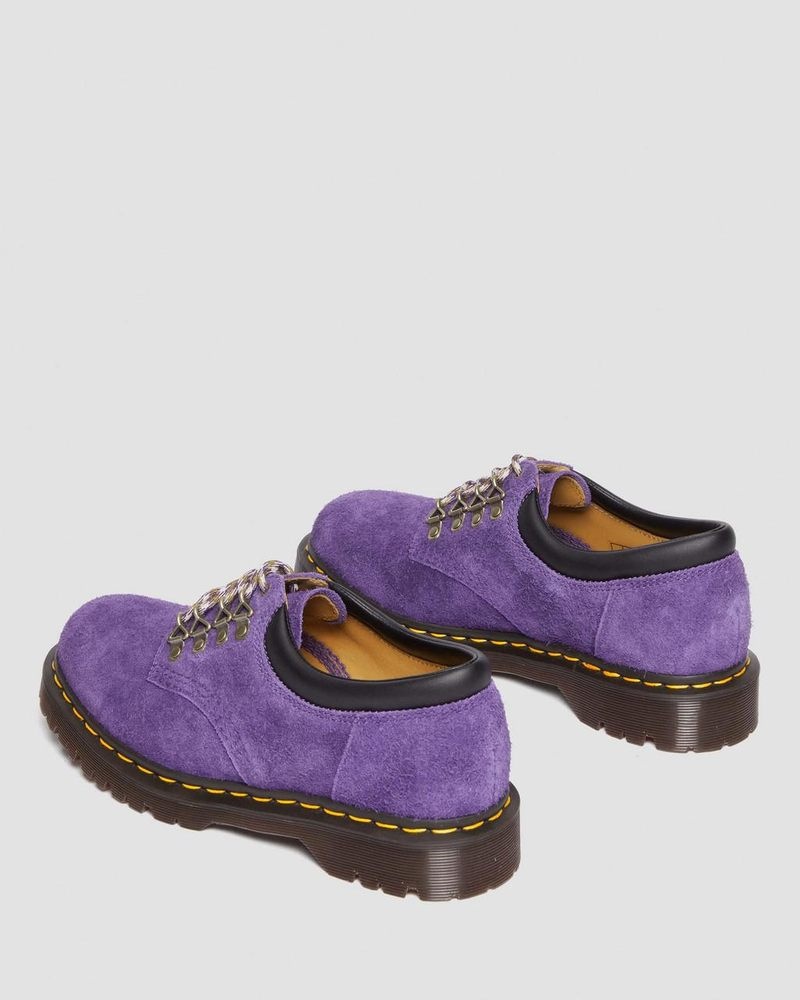 Dr Doc Martens 8053 Ben Gamuza Casuales Shoes (Long Napped Gamuza) Morados | XW15-B5FF