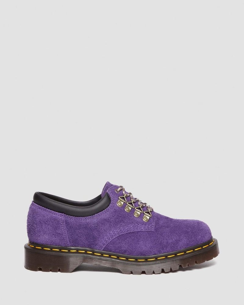 Dr Doc Martens 8053 Ben Gamuza Casuales Shoes (Long Napped Gamuza) Morados | XW15-B5FF