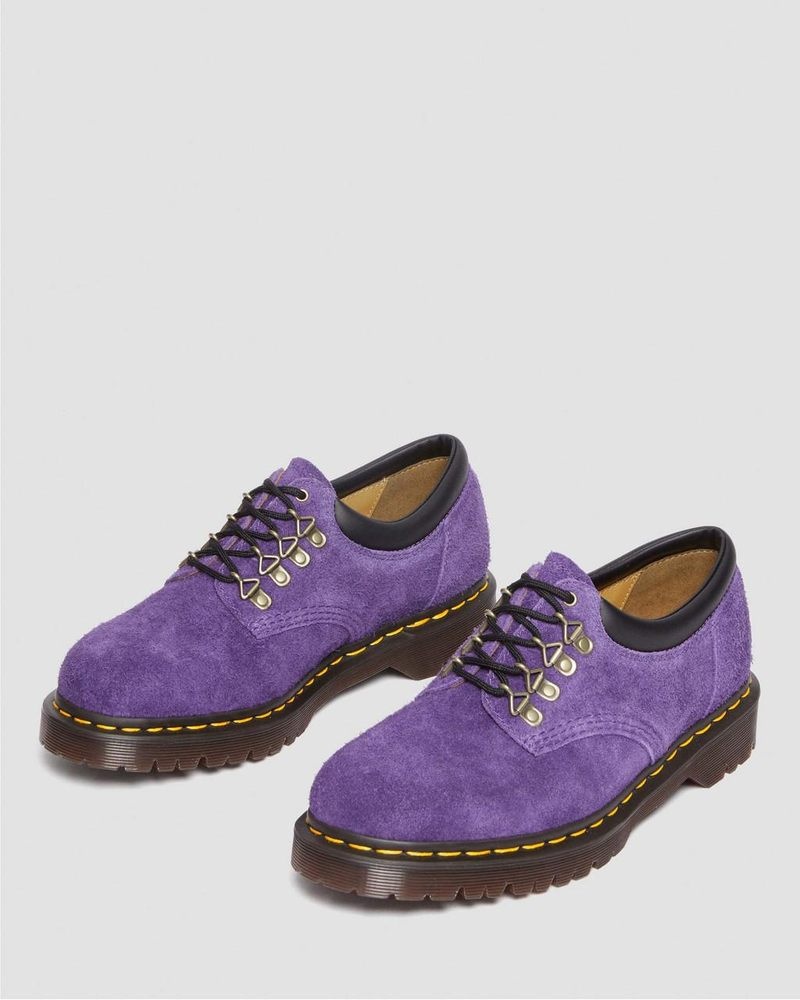 Dr Doc Martens 8053 Ben Gamuza Casuales Shoes (Long Napped Gamuza) Morados | XW15-B5FF