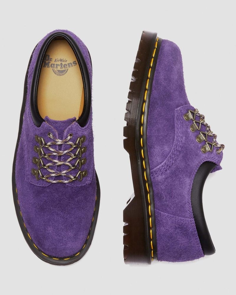 Dr Doc Martens 8053 Ben Gamuza Casuales Shoes (Long Napped Gamuza) Morados | XW15-B5FF