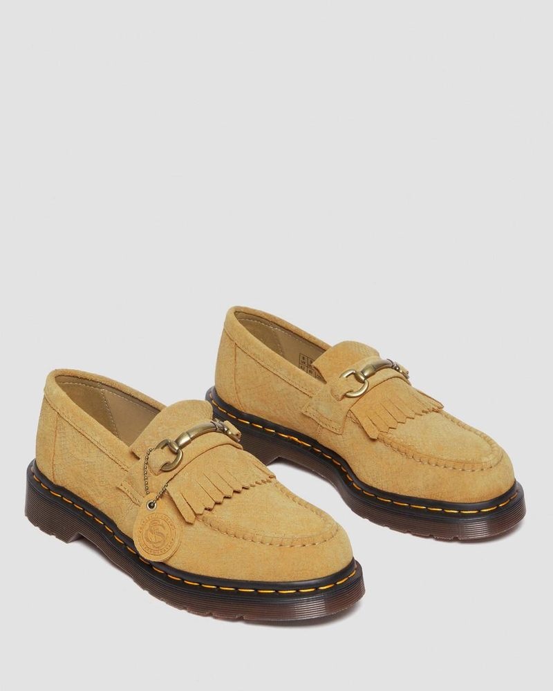 Dr Doc Martens Adrian Snaffle Repello Emboss Gamuza Kiltie Loafers (Repello Calf Gamuza Python Emboss) Autumn Spice | WP19-U4FU