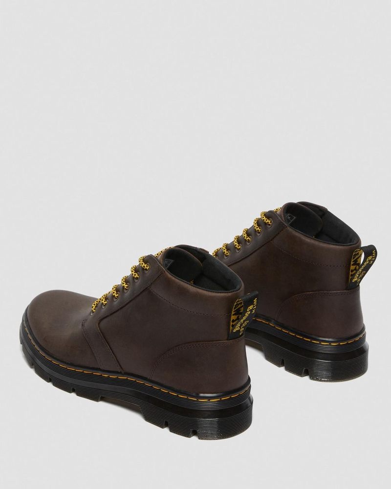 Dr Doc Martens Bonny Cuero Casuales Boots (Crazy Horse) Marrom | ZB50-Z9IP