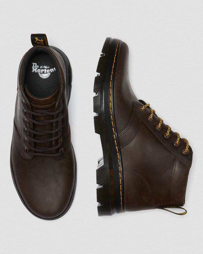 Dr Doc Martens Bonny Cuero Casuales Boots (Crazy Horse) Marrom | ZB50-Z9IP