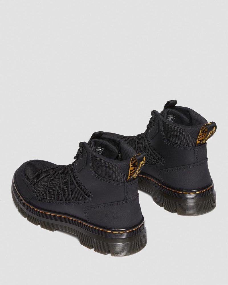 Dr Doc Martens Buwick Extra Tough Encaje Up Utility Boots (Ajax+Extra Tough 50/50) Negros | SS57-V7MQ