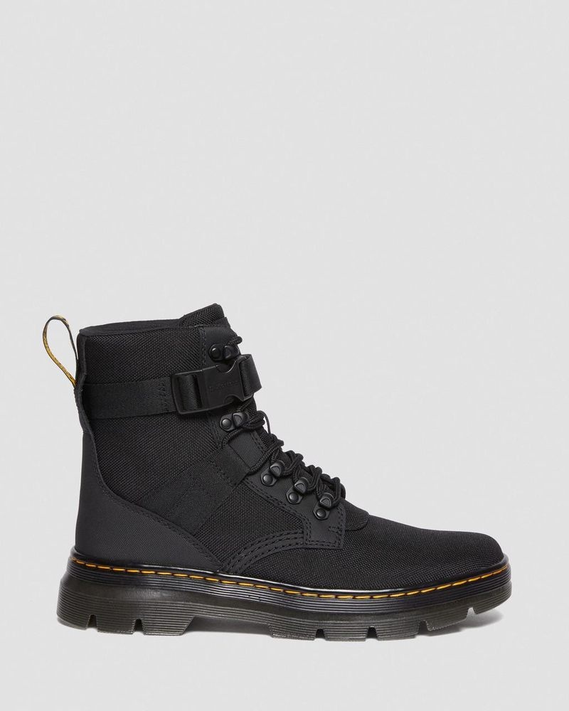 Dr Doc Martens Combs Tech II Extra Tough Utility Boots (Ajax+Extra Tough 50/50) Negros | MH40-P0LG