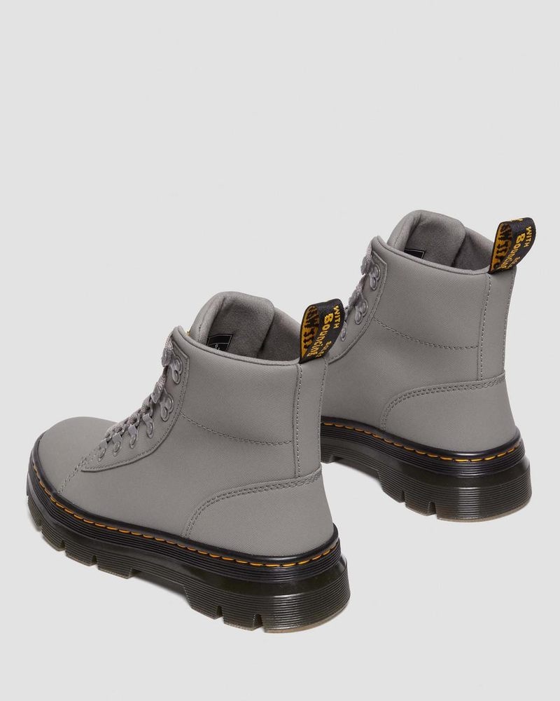 Dr Doc Martens Combs - Ajax Cuero Casuales Boots (Ajax) Grises | IG41-T2KJ