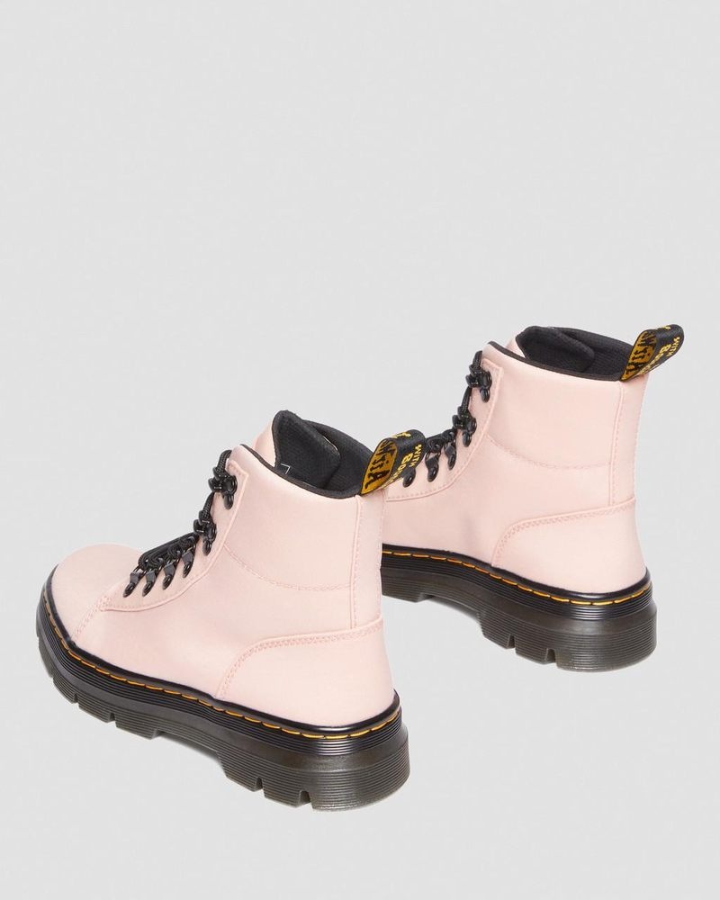 Dr Doc Martens Combs - Nylon & Cuero Casuales Boots (Cyclone Nylon) Beige | NU24-Z9SJ