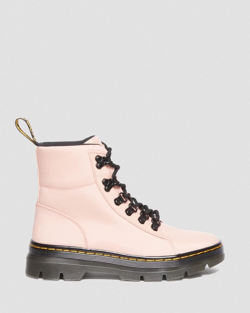 Dr Doc Martens Combs - Nylon & Cuero Casuales Boots (Cyclone Nylon) Beige | NU24-Z9SJ