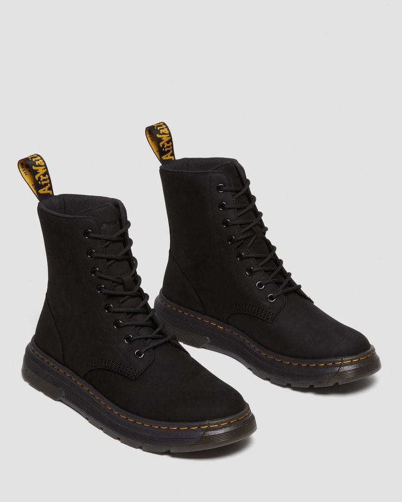 Dr Doc Martens Crewson Nubuck Cuero Everyday Boots (Buffbuck) | TT80-W9RK