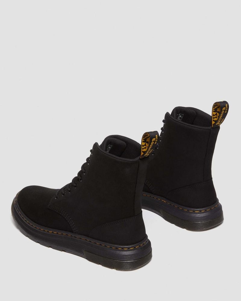 Dr Doc Martens Crewson Nubuck Cuero Everyday Boots (Buffbuck) | TT80-W9RK